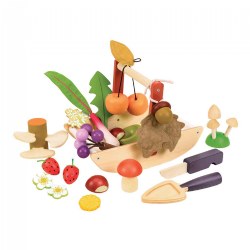 Image of Wild Wood Foraging Trug Wooden Playset