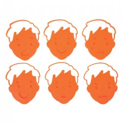 Image of Emotion Dough Cutters - Set of 6