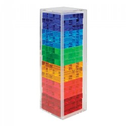 Image of Translucent Building Plank Set - 54 Pieces