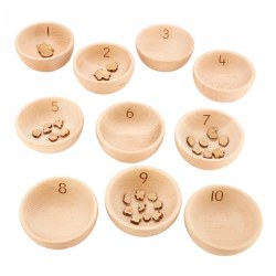 Image of Number Bowls - Set of 10
