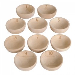 Image of Number Bowls - Set of 10