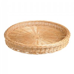 Image of Heuristic Wicker Tray - 23"