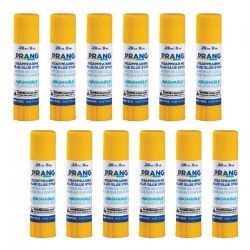 Blue Washable Glue Sticks - Set of 12