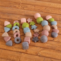 Image of Feltala Loose Parts - Set of 36