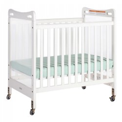 Image of White Safe and Sound Crib