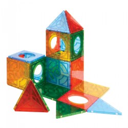 Image of Mega Magnetic Building Set - 24 Pieces