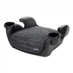 Image of Evenflo® GoTime™ No Back Booster Seat - Static Black