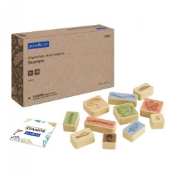 Image of Branches and Leaves Stamps - Set of 18
