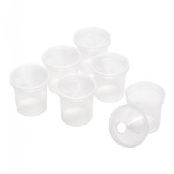 Image of Spill-Proof Paint Cups - Set of 6