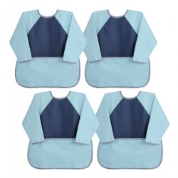 Image of Toddler Long Sleeve Apron - Set of 4