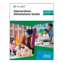 Keep interactions top of mind with this handy guide that builds understanding of the CLASS framework. The CLASS&reg; Infant-Toddler Interactions Dimensions Guide is designed for ease of use, offering concise explanations of CLASS domains and dimensions, along with descriptions of effective interactions and practical strategies. This guide is ideal for educators, coaches, and anyone looking to understand the importance of interactions.