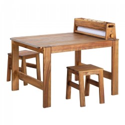 Image of Acadia Outdoor Art Activity Table with Stools (Ready to Assemble)