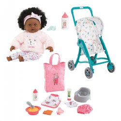 Image of Bebe Calin Caroline Doll with Accessories