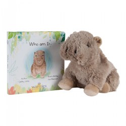 Warmies&reg; Microwavable Plush 13" Capybara and Board Book