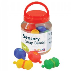 Sensory Snap Beads - 14 Pieces