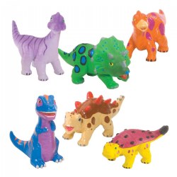 Squeezable Dinosaur Playset