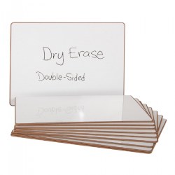 Image of Magnetic Dry Erase Boards - Set of 10