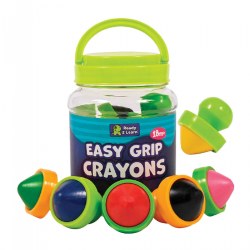 Image of Easy-Grip Crayons and Crayon Refills
