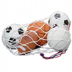 Sports Ball & Bag Set for Engaging Outdoor Games and Activities - Set of 5