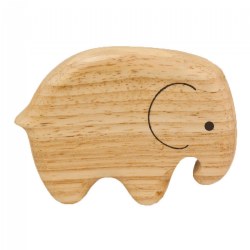 Wooden Elephant Shaker