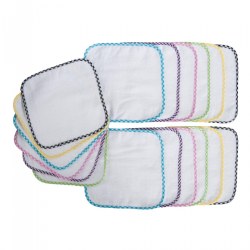 Image of Terry Washcloths - Set of 18