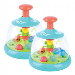 Spinning Ball Domes - Set of 2