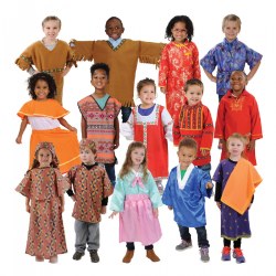 Festive Multiethnic Garments Set - Set of 14