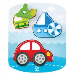 Chunky Dynamic Vehicle Puzzle With Spinning Pieces