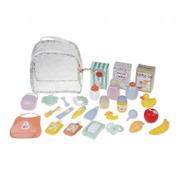 Baby Doll Accessory Backpack Set - 29 Pieces