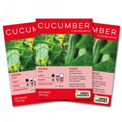 Slicing Cucumber Seeds 3-Pack