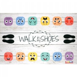 Image of Walk in My Shoes Mat with Printable Activities and Teacher Guide