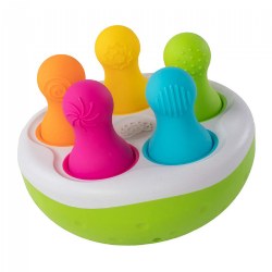 SpinnyPins -Toddler Textured and Wobble Learning Fun