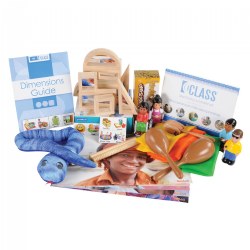 The CLASS® Emotional Support Kit is the perfect way to help teachers promote children's ability to recognize and manage their feelings in their classrooms. This kit contains classroom materials and an Emotional Support guidebook with interactive reflection and planning tools full of strategies that will help teachers understand how the CLASS® Emotional Support domain is tied to children's social and emotional development. The tools also provide mechanisms for tracking challenging student behavior, identifying underlying causes, and planning interventions proactively. Designed to be used with a wet erase marker, the guide can be used repeatedly with different materials, areas of focus, or even by different teachers!