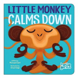 Little Monkey Calms Down - Board Book