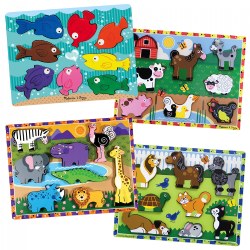 Chunky Puzzle Set 1 - Set of 4