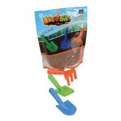 Image of Bag O Dirt with Garden Tools