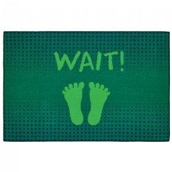 Stand & Wait Health & Safety Carpet 3' x 4'6" - Green
