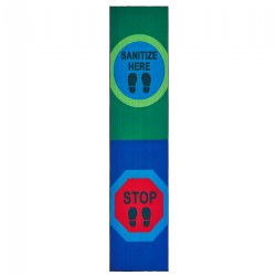 Sanitize Here Health & Safety Carpet 3' x 12'