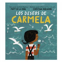 LOS DESEOS DE CARMELA - Spanish Hardback Book