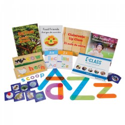 Support teachers in intentional planning of activities that promote children's development of literacy skills with this comprehensive kit. Includes robust guidance for planning read-alouds, supporting phonological awareness, building alphabet knowledge and print awareness, and support all children and dual-language learners. This curated collection supports foundational literacy skills, promotes quality teacher-student relationships, and encourages ongoing reflection and growth of teachers' practice. Combine with the CLASS® Literacy at Home Kit (Item #37269), to empower and support families to extend children's learning and development in fun and engaging experiences at home.