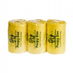 Image of Poopy Doo Diaper Disposable Refill Bags - 3 Rolls - 600 Bags