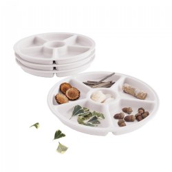 Loose Parts Sorting Trays - Set of 4 - White