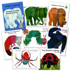 Eric Carle Board Book Collection - Set of 8
