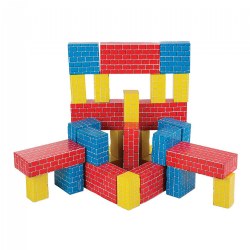 Basic Cardboard Blocks - 40 Pieces