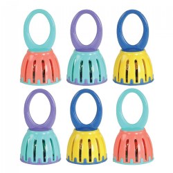 Image of Cage Bells with Handle - Set of 6