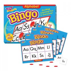 Image of Alphabet Bingo with Upper and Lower Case Letters