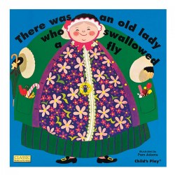 Image of There Was An Old Lady Who Swallowed a Fly - Big Book