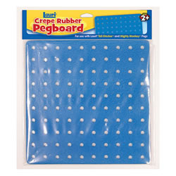 Square Crepe Rubber Large Pegboard