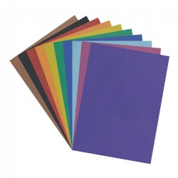 Poster Board 22" x 28" - Assorted Colors - 100 Sheets