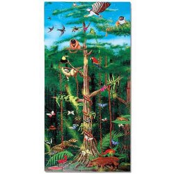 Rain Forest 100 Piece Floor Puzzle